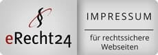 erecht24 geprüft – Impressum